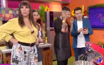 ¡Se pudrió todo en el programa de Moria! L-Gante encaró re mal al periodista amigo de La China Suárez: "Sos un logi, sos un..."