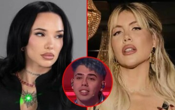 El inesperado reclamo de La Joaqui a Wanda Nara por Luck Ra: “Hablaste con mi marido y…”