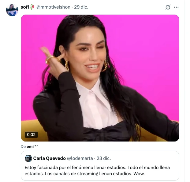 EL TEXTO DE CARLA QUEVEDO QUE HIZO QUE LA GENTE SALIERA EN DEFENSA DE LALI