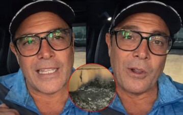 De película: el dramático relato de Matías Alé tras salvarse de un incendio gracias a su perro