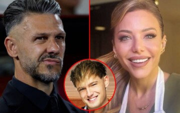 En quién se refugia Martín Demichelis tras ver a Evangelina Anderson a puro chape con Ian Lucas