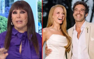 ¿Bebé en camino? La bomba de Moria Casán después de la boda de Nicolás Cabré con Rocío Pardo