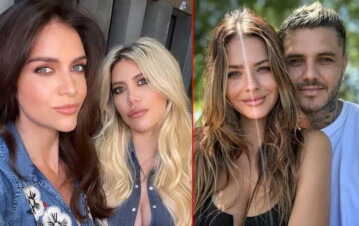 Zaira Nara defendió a su hermana Wanda en la relación con Icardi y la China Suárez: "Voy a estar para..."