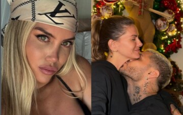 ¡Un montón! Wanda Nara mostró su deco navideña llena de indirectas y palazos para Mauro Icardi y la China Suárez