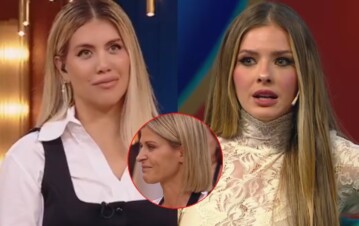 ¡Feroz! El palazo de Wanda Nara a la China Suárez al despedir a Eugenia Tobal de Masterchef Celebrity