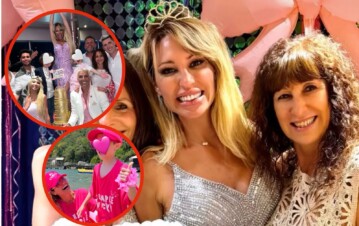 ¡De locos! La intimidad de la fiesta de Vicky Xipolitakis en un crucero con su familia, amigos y fans