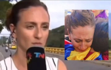 Escándalo con Carolina Amoroso en su cobertura en Venezuela