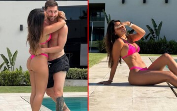 ¡A full! Las jugadas fotos de Antonela Roccuzzo y Messi disfrutando sus vacaciones en Argentina
