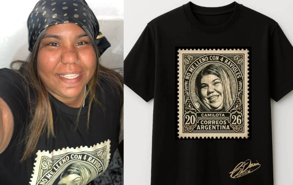 CAMILOTA Y SUS REMERAS (INSTAGRAM)