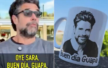 ¡Se ríen todos! Los memes, las burlas y los videos por el "Hola Guapa" de Luciano Castro a su amante: "Hasta una taza hicieron"