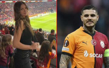 El video que muestra cómo China Suárez fue a ver a Mauro Icardi a la cancha con sus tres hijos