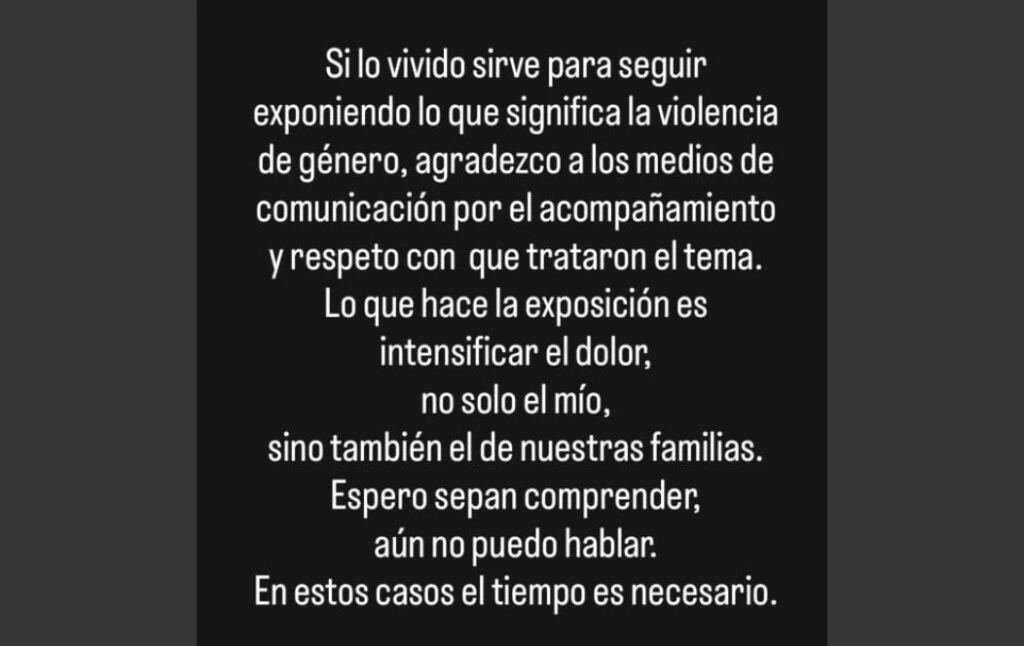 EL POSTEO DE ROMINA GAETANI (INSTRAGRAM)