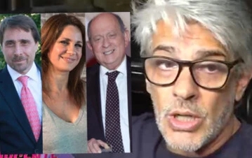 Pablo Echarri defendió a Nancy Dupláa atacando a Eduardo Feinmann y a hiche Gelblung