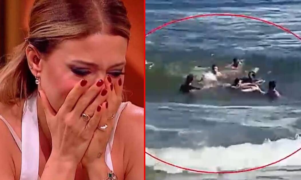 El drama de Evangelina Anderson al enterarse que Martín Demichelis y sus hijos se ahogaron y tuvieron que ser rescatados