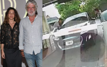 ¡Fuerte! Aparecieron las primeras imágenes del escándalo de Romina Gaetani y su ex pareja: "En crisis de llanto"