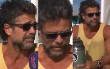 ¡Al horno! Los gestos que delatan a Luciano Castro al hablar de Griselda Siciliani: lo que no pudo ocultar