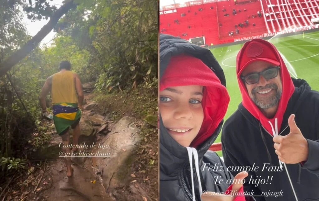 LUCIANO CASTRO. (FOTOS INSTAGRAM)