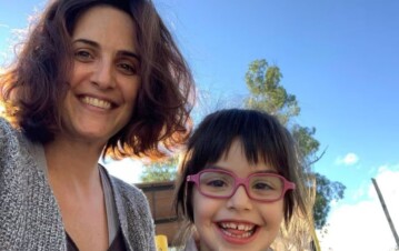 La lucha de Julieta Díaz con su hija  11 años con parálisis cerebral: "Ella es quien más sufre la discapacidad"