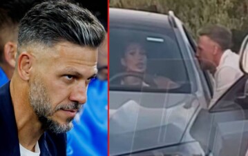 La verdad detrás de la terrible pelea de Martín Demichelis y su nueva novia: “Le empezaron a tirar…”