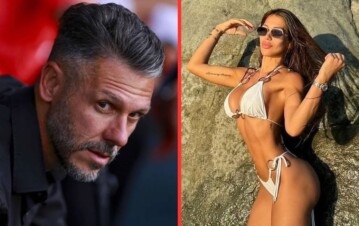 La nueva novia de Martín Demichelis rompió el silencio tras la violenta pelea en Punta del Este: "El tema es…"