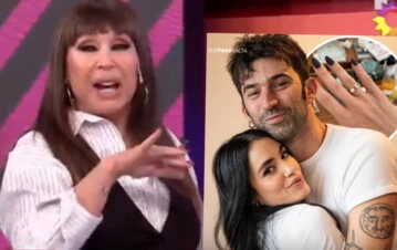 Moria Casán le pidió a Lali Espósito que no se case con Pedro Rosemblat