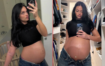 A 1 mes del parto, Oriana Sabatini confirmó dónde nacerá su hija y hay polémica