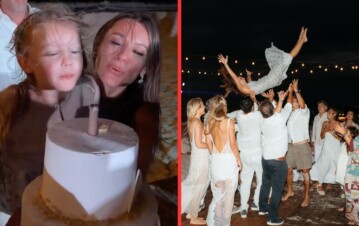 Las mejores fotos del cumpleaños de Pampita en Cancún: fuego, mar y familia para celebrar sus 48 años