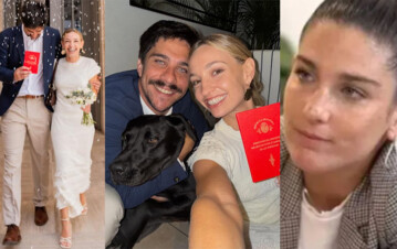 Así fue el casamiento que desató la pelea de Juana Repetto con su hermano Bautista Lena: "Distinto, trasformador"