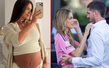 Tras el escándalo con Tini Stoessel y de Paul, Camila Homs se metió en la polémica del nombre de su hija Aitana