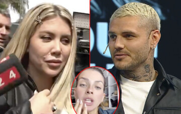El explosivo chat de Wanda Nara con Mauro Icardi destrozando a la China Suárez: “Se drogará delante de mis hijas…”
