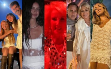 Así recibieron el 2026 los famosos: brindis, besos y festejos desde Mar del Plata hasta Finlandia
