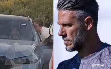¡Fuerte video! Violenta pelea de Martín Demichelis con su nueva novia: “Intervino la seguridad y…”