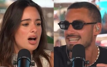 Nico Occhiato le hizo la propuesta soñada a  Flor Jazmín Peña: “En la playa, con los ojos vendados y un corazón de pétalos”