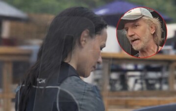 ¿Besito al cielo? El inquietante gesto de María Susini, sola en el mar, en medio de su separación de Facundo Arana