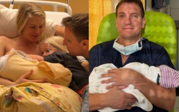 Maxi López y Daniela Christiansson mostraron por primera vez la carita de Lando y... ¡se metió Wanda!