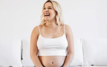 ¡A días de dar a luz! El divertido video Sofía Pachano que se volvió viral y la imperdible reacción de los famosos