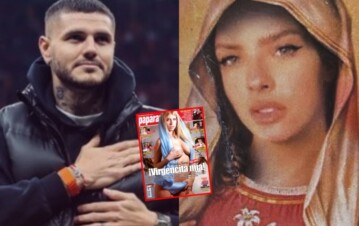 La famosa tapa de Wanda Nara en Paparazzi que Icardi copió para hacer su estampita de la China Suárez