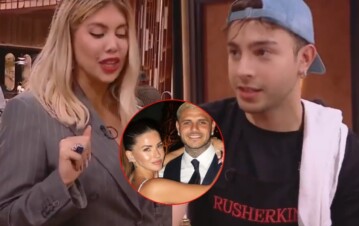 “Tu ex con mi ex”: Wanda Nara incomodó a Rusherking con una feroz pregunta sobre su pasado con la China Suárez