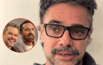 ¡No se salva nadie! Ben Affleck y Matt Damon se burlaron del audio viral de Luciano Castro siendo infiel