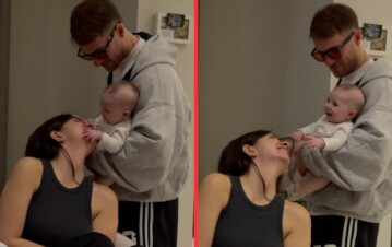 Ailén Cova mostró la intimidad familiar con Alexis Mac Allister y su hija: todas las fotos