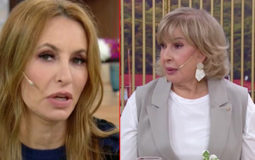 Analía Franchín golpeó a Georgina Barbarossa al aire y se armó  un escándalo: “Estúpid…”