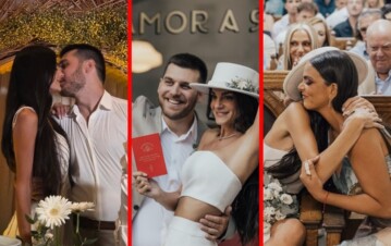 Festejo top en Costanera: quiénes fueron los invitados al casamiento de Emily Lucius y el sobrino de Mauricio Macri