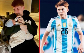 El horror que vivió el Colo Barco, jugador de Argentina, con la salud de su bebé de 10 meses: "Es algo grave"