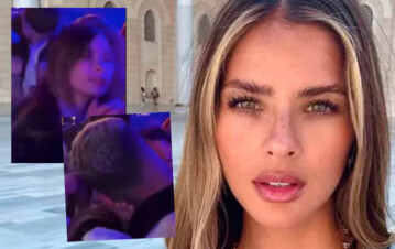 Quién es la morocha del famoso beso que puede causar una crisis entre La China Suárez y Mauro Icardi