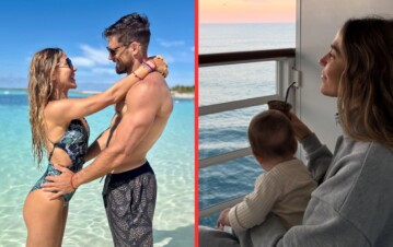 Vacaciones VIP, show y revancha: Jimena Barón se luce en un crucero de lujo con Matías Palleiro y sus hijos