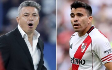 ¡El video de la pelea! El momento en que se quebró la relación de Marcelo Gallardo y el Huevo Acuña: “¡Huevo, la conc...!”