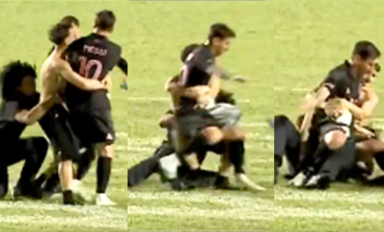 El video del incidente con Messi en Puerto Rico