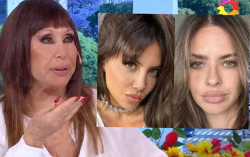 Bombazo absoluto y explosivo de Moria Casán: "Wanda Nara está enamorada de la China Suárez"