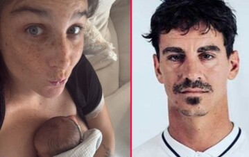 Sebastián Graviotto conoció su hijo luego de no estar en el parto y vivir un escándalo con Juana Repetto