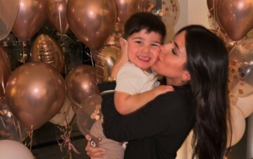 ¡Travesura en Inglaterra! La picardía del hijo de Valentina Cervantes que arruinó una cartera carísima